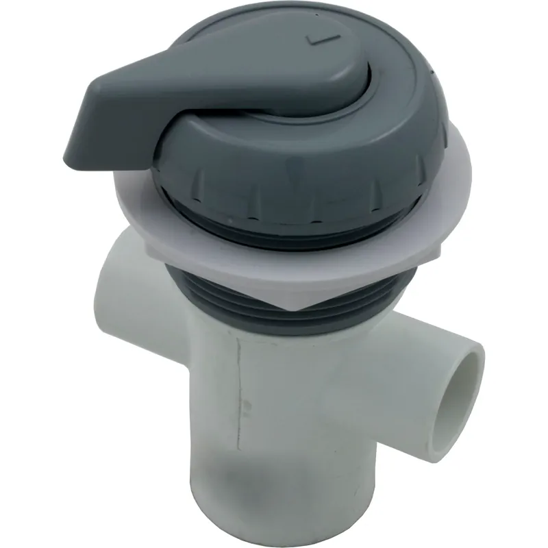 Diverter Valve, Hydro-Air/BWG Hydroflow, 1/2"s, 2 Port, Gray Price Drop