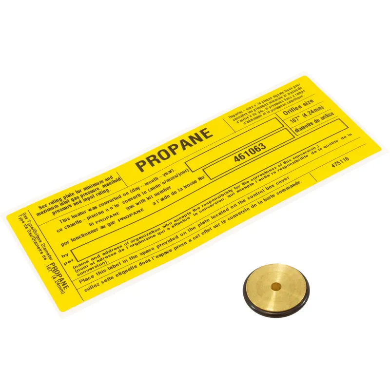 Hot Deal Conversion Kit, Pentair MasterTemp 125, Nat. to LP