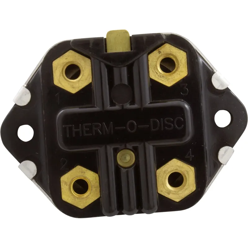 Last Chance Hi-Limit, Thermodisc, DPST, Screw Terminal, Surface Mount