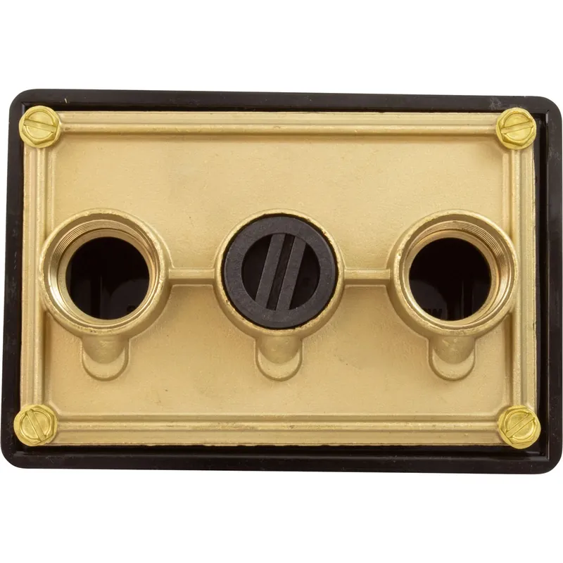 Light Junction Box, Pentair, (3) 3/4" Ports, Brass Base Grab Now