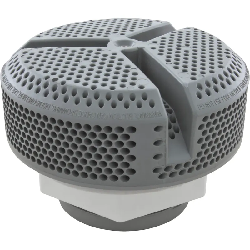 Suction Assembly, WW 5" Ultra Flo, 3-1/4"hs, 2-1/2"s, Gray Price Drop