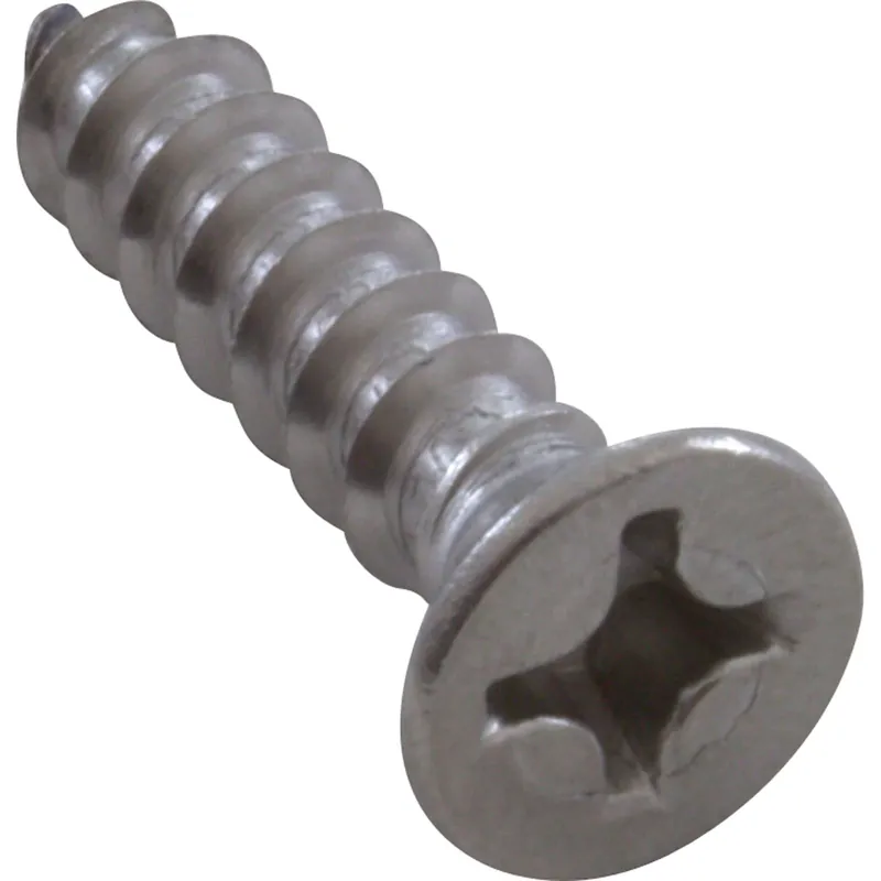 Screw, Pentair Sta-Rite Vinyl Main Drain, Frame, 12-14 x 1" Premium