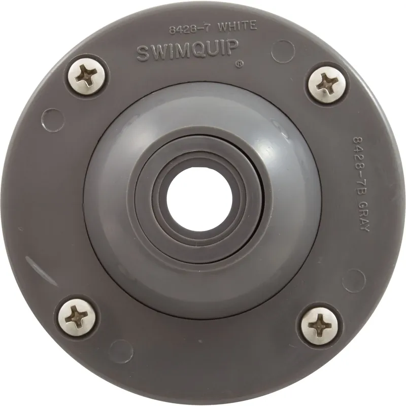 New Release Eyeball Inlet, Pentair, 1-1/4", Gunite, Gray