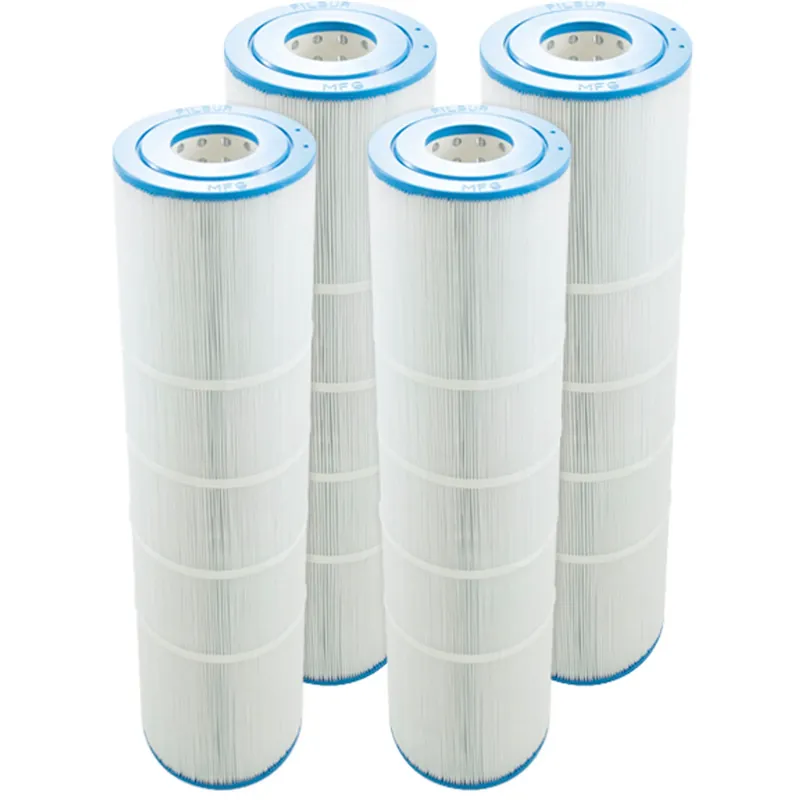 Save Now Filter Cartridge Replacement 105sqft 3"ot 3"ob 7" 26-1/16" 3oz Slvr 4pk