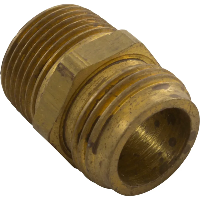 Hose Adapter, Anderson Metals, 3/4"mpt x Male Garden Hose While Supplies Last