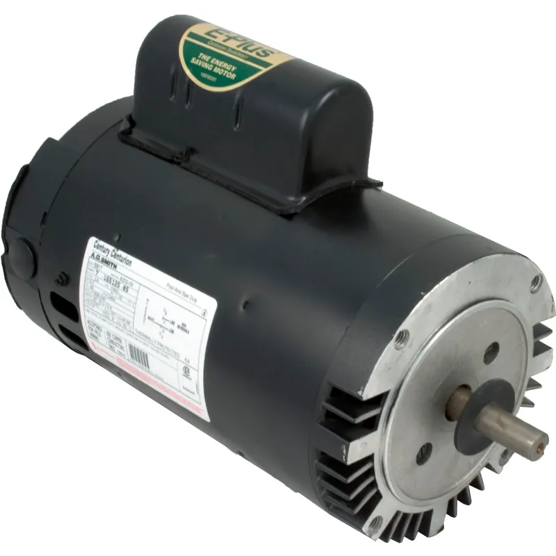Next Day Delivery Motor, Century,3.0hp,230v,1-Spd,56Cfr,C-Face Key,EE
