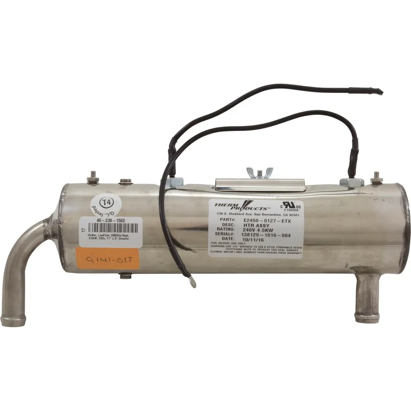 Bargain Heater, LowFlow, DM/Vita Repl, 4.5kW, 230v, 11" x 3",Generic