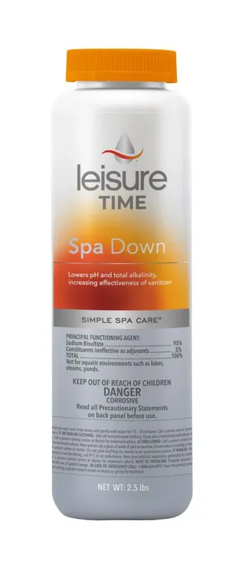 Last Chance Leisure Time Spa Chemicals - Spa Down 2.5 lb