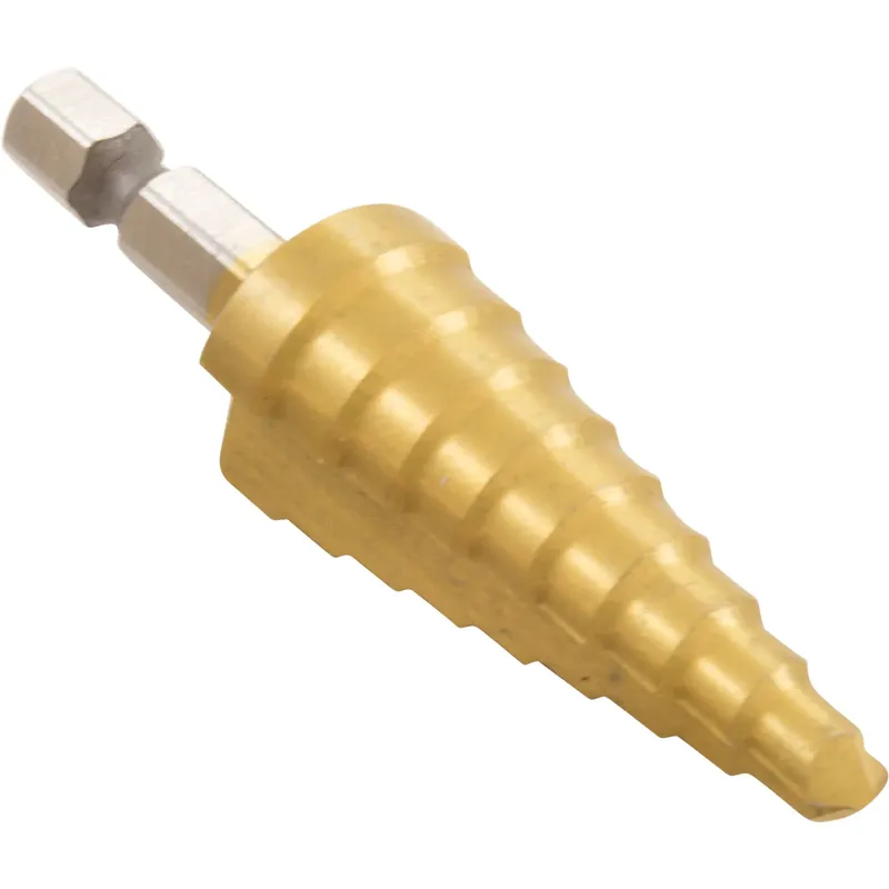 Big Sale Tool, Step Drill Bit, 1/4" - 3/4"