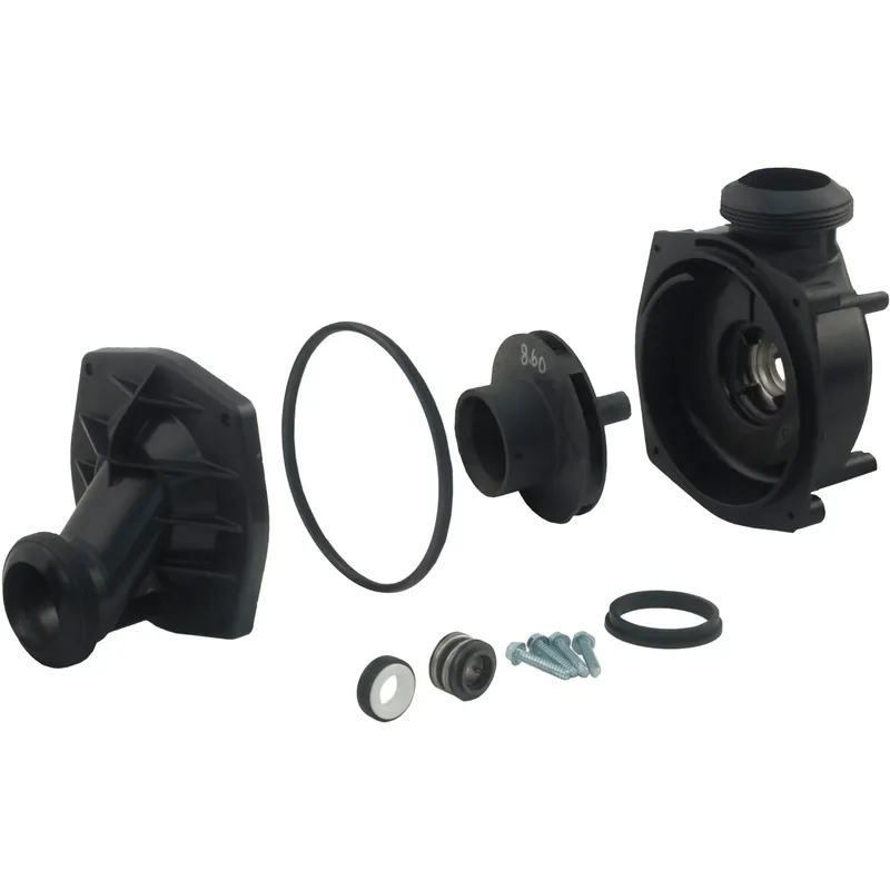Wet End, Jacuzzi J-Series, 2.0hp, 1.5"mjt, 48fr, Kit Clearance