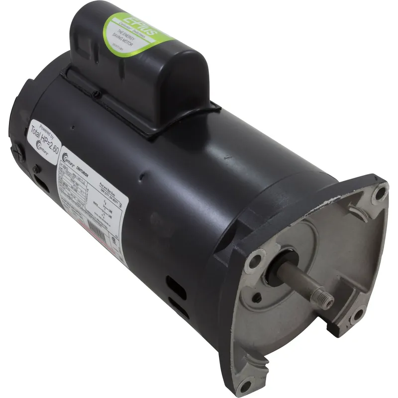 Motor, Century/WW, 2.0hp,208v-230v,1-Speed,56Y Fr,SQFL, EE Today Only