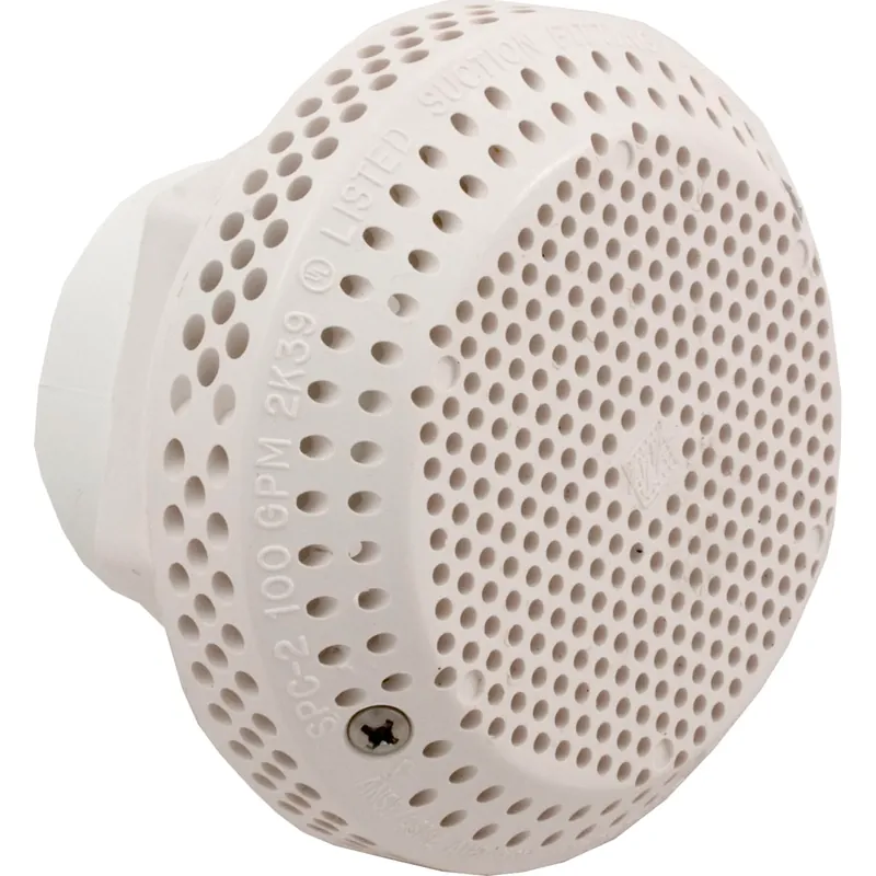 Seasonal Sale Suction Assy, WW 3-1/2" Hi-Flow, 2-3/8"hs, 1-1/2"s, White