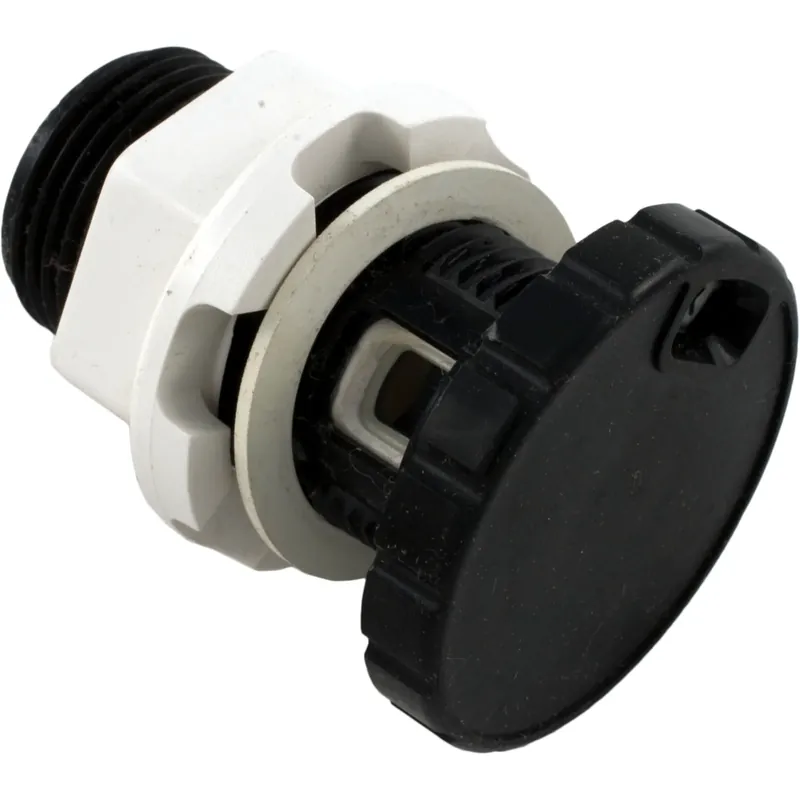 Air Ctrl, BWG/HAI Slimline,1-1/16"hs, 2-1/2"fd,Nchd,Blk,1/2" Affordable