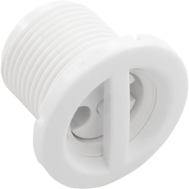 New Release Jet Intl,BWG Euro,1-1/2"fd,Twin Roto,w/Wall Fitting,Wht