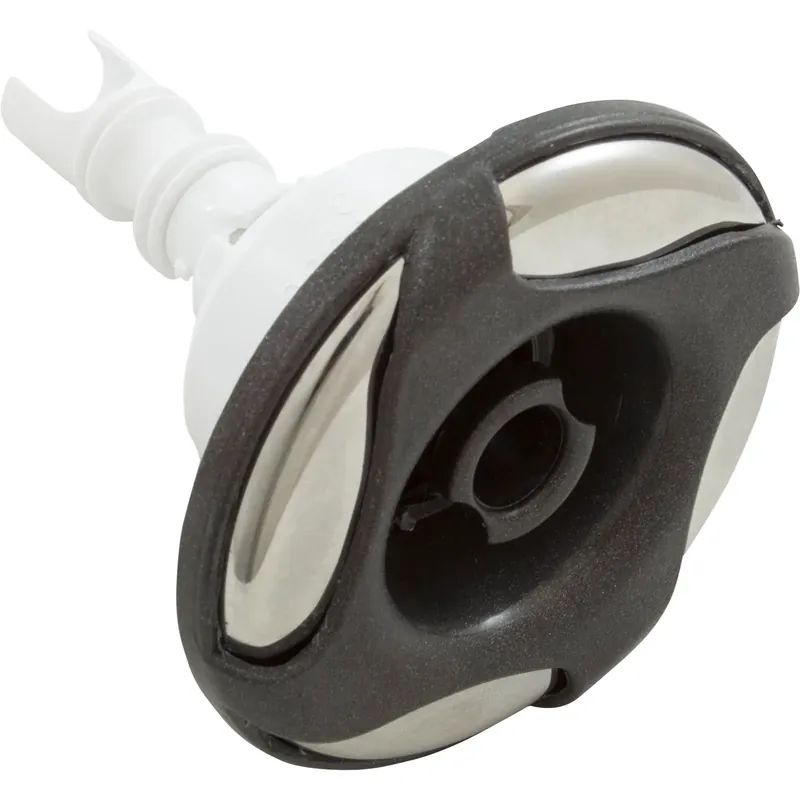 Free Returns Jet Intl, WW Mini Storm, Swirl, 3-1/4"fd, Dir, SS/Dk Gry