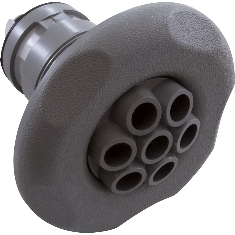 Jet Intl, WW Poly Jet,4-3/16"fd,Massage,Textured Scal,Gry Low Price