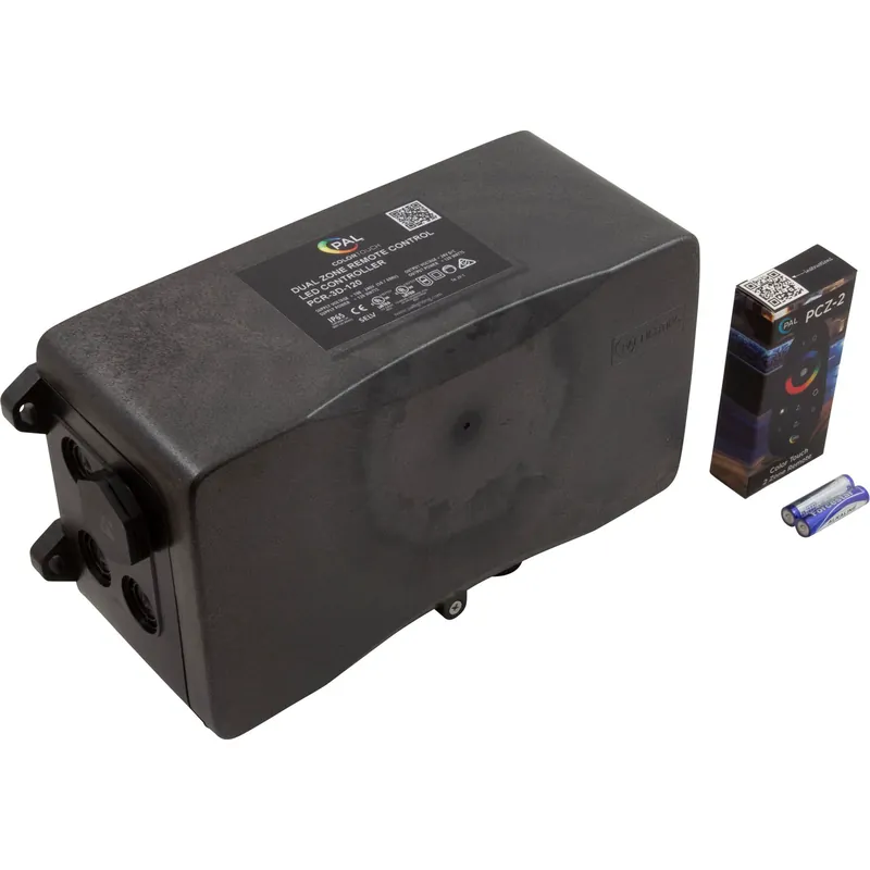 Popular PAL 120W Multi Color Dual Zone Rem Ctrl Transformer 24VDC
