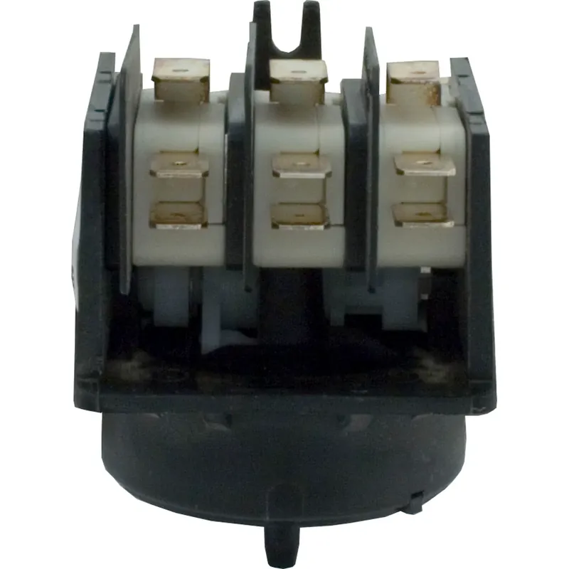 Hot Deal Air Switch, Herga, 4 Function, 3PDT, 20A, Ctr Spout, Wht Cam