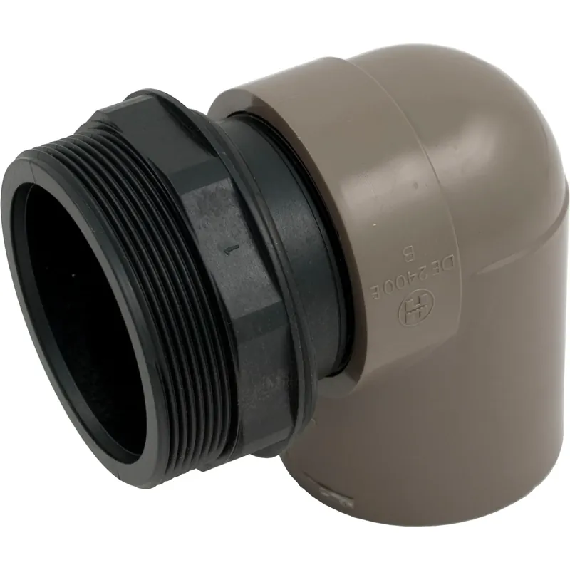 Professional Grade Inlet Elbow Assy, Hayward Micro-Clear SS, w/O-ring/Bulkhead