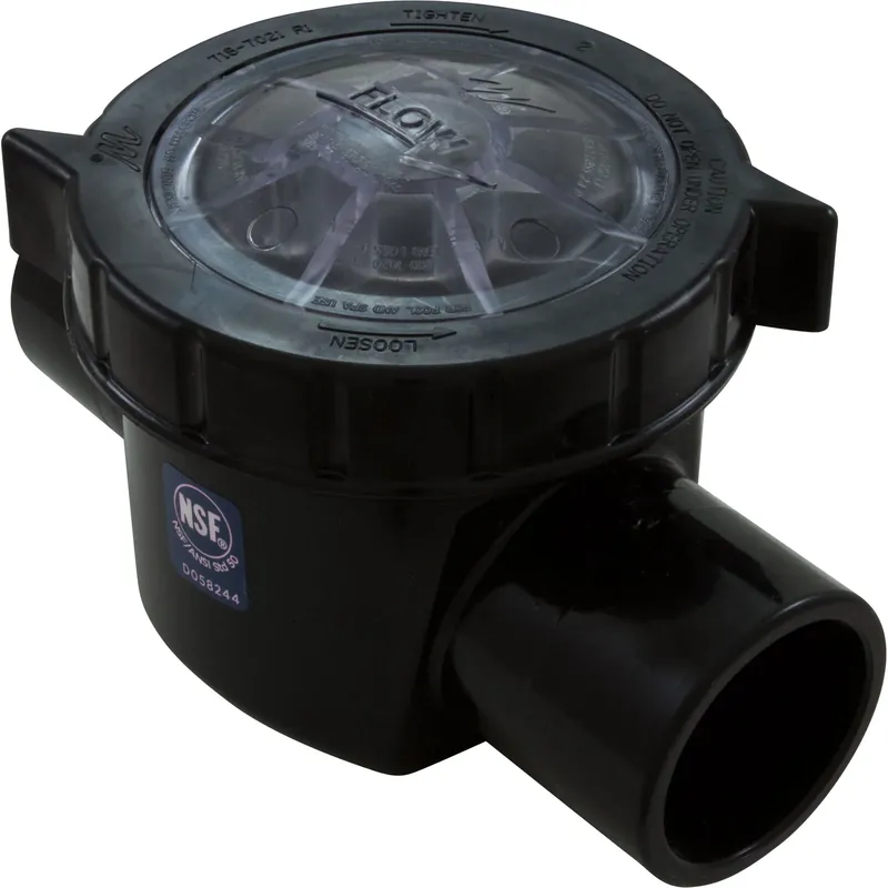 Check Valve, Waterway,Swing/Spring,1-1/2"s x 2"spg,Straight Save Now