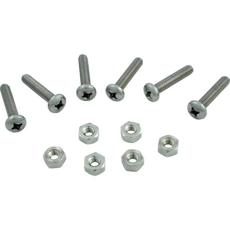 Discount Screw, 6 Pack, Hayward Vari-Flo/Selecta-Flo Valves, w/Nut