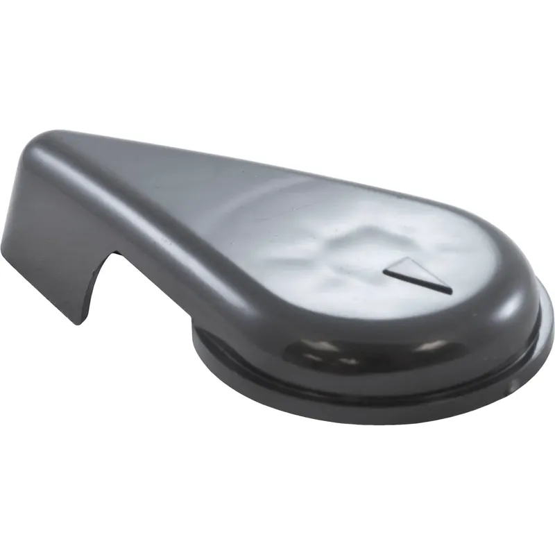 Price Drop Handle, WW Top Access Diverter Valve, 2", Notched, Black