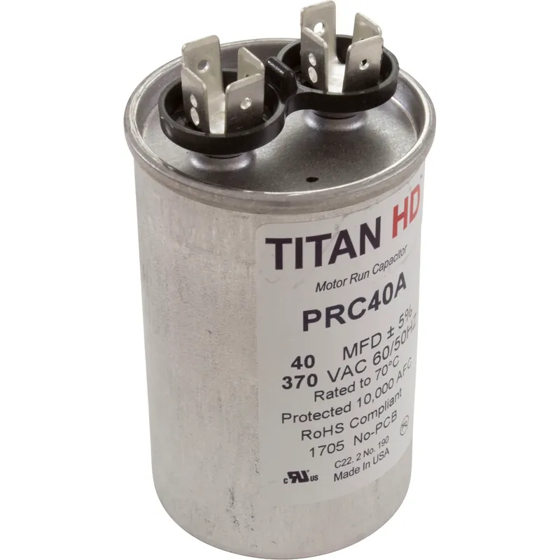 One Day Deal Run Capacitor, 40 MFD, 370v