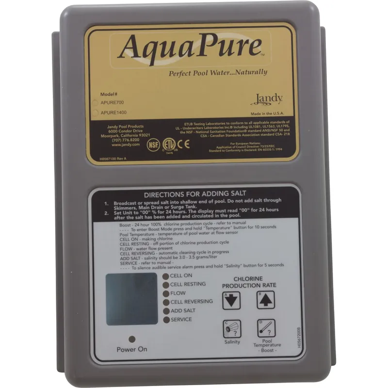 Control Box Cover, Zodiac AquaPure APURE700 Authentic