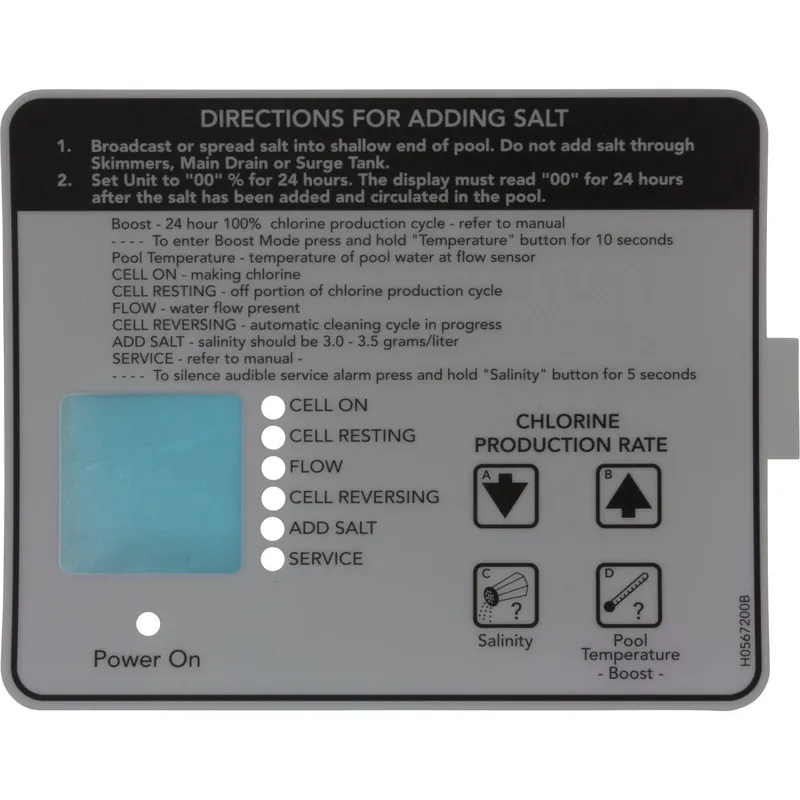 Decal, Zodiac AquaPure, Bottom Free Returns
