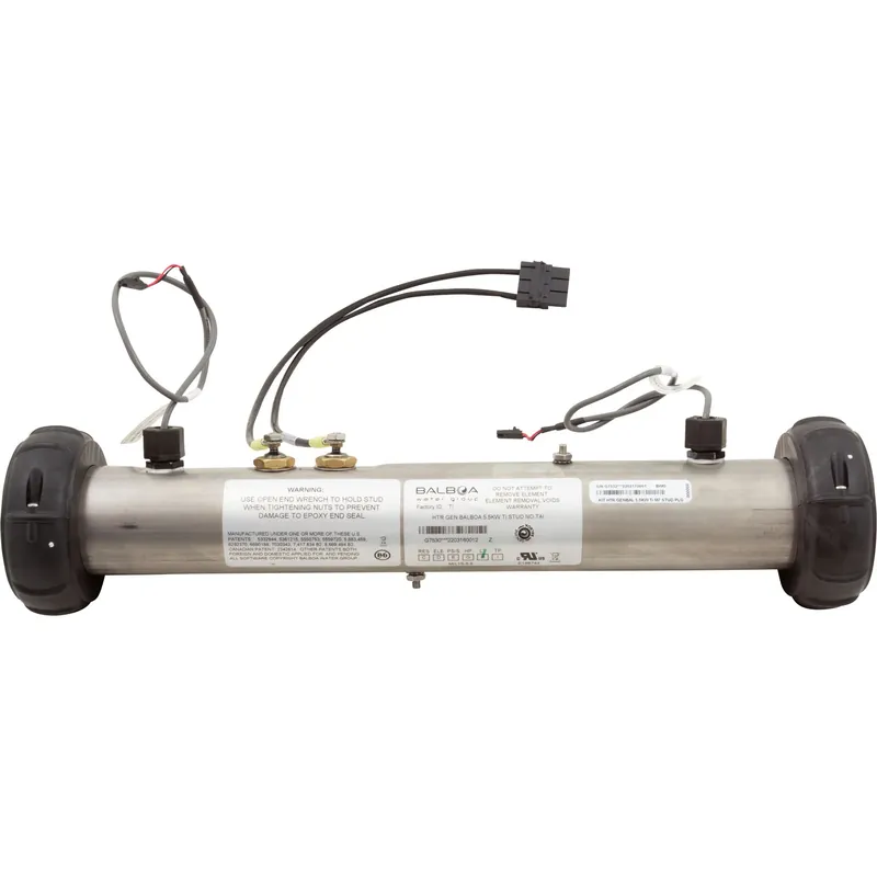 Cheap Heater, FloThru, BWG BP, 5.5kW, 230v, w/PnC, Titanium