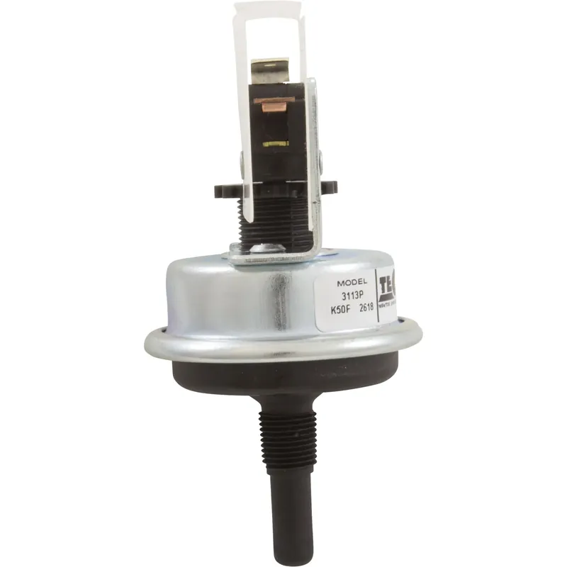 Latest Pressure Switch, Tecmark, SPNO, 1/8"mpt, 25 Amp, Plastic