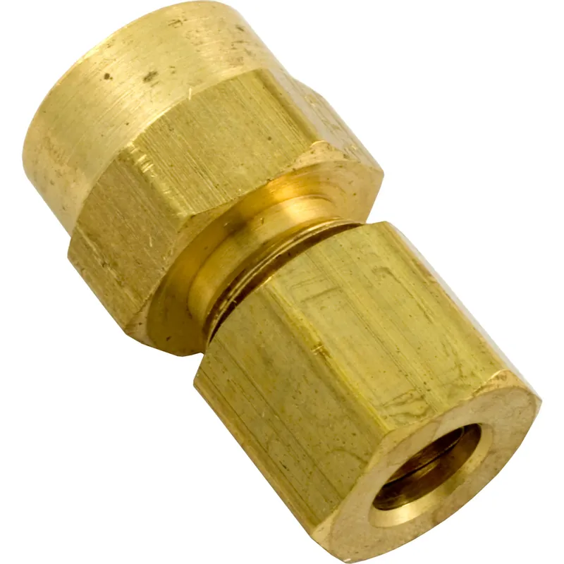 Final Sale Compression Fitting, 1/8" x 1/4" Tube, Brass