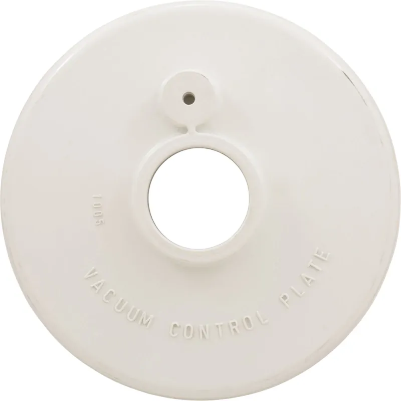 Bargain Skimmer Vacuum Control Plate, Kafko, 7-3/16"od, White