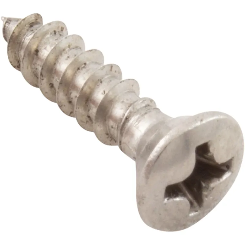 Reduced Price Screw, #6-20 x 5/8", Flat, Phillips, SS