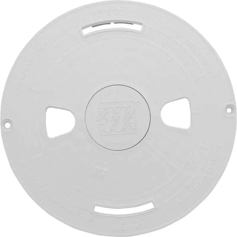 Skimmer Lid, Waterway Renegade, 9-7/8"od, White Holiday Sale