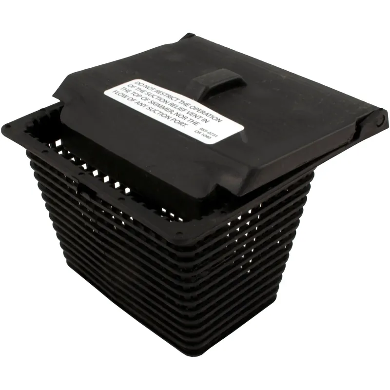 Don't Miss Out Basket, Skimmer, OEM Carvin/Jacuzzi SV, w/Weir Black