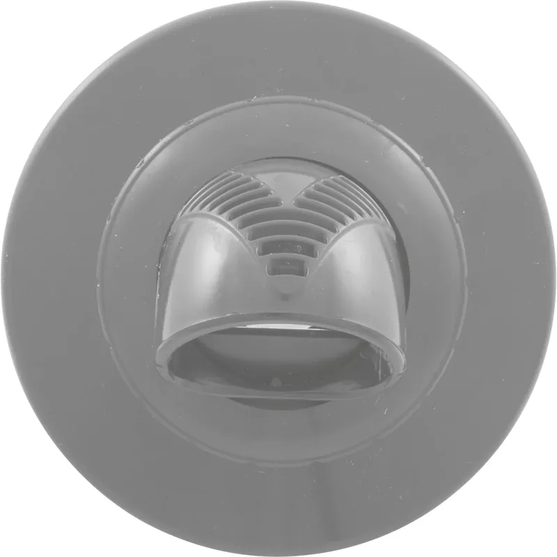 Deal Inlet Fitting, Infusion Vent., 1" Insidr Gluelss,w/Flg,LtGry