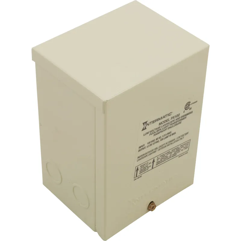 Transformer, Intermatic, 115v, 12v/13v, 100w, Beige, Steel Cheap