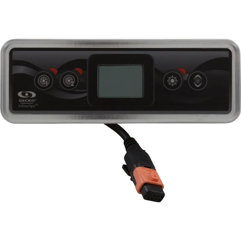 Topside, Gecko In.k300,4Btn,P1/P2/Lt/Temp,w/Overlay,10'Cord Clearance