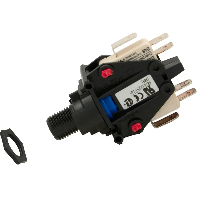 Air Switch, Herga, 3 Function, DPDT, 20A, 1/2"mpt Limited Offer
