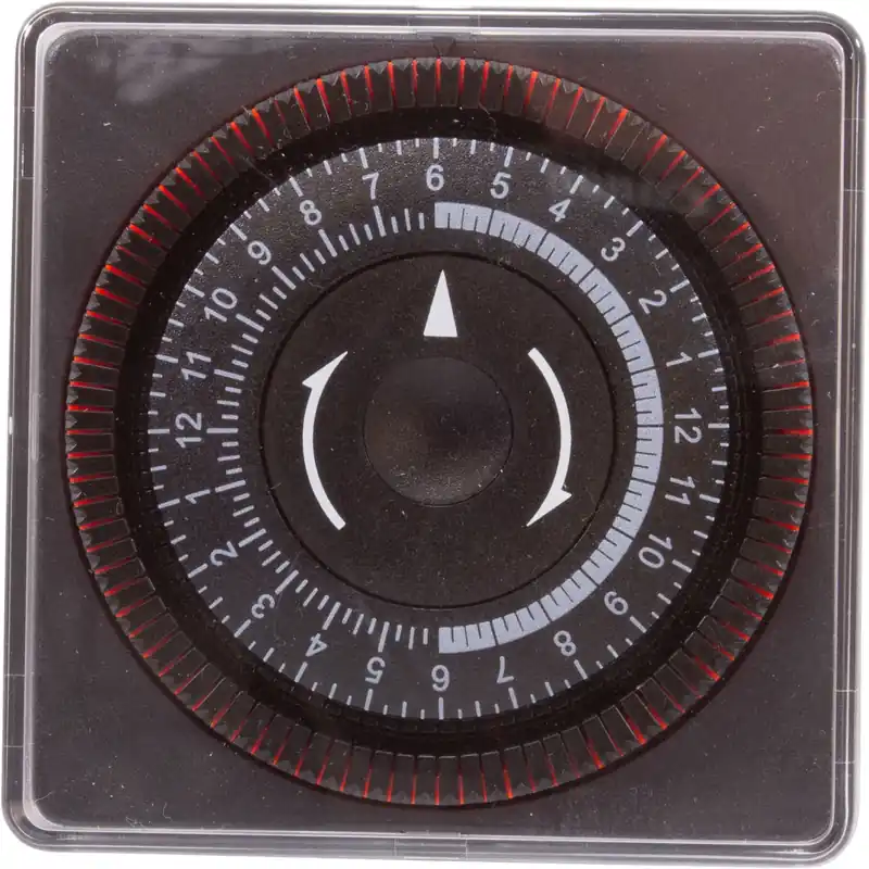 Timer, Diehl, SPST, Panel Mount, 115v, 20A, w/housing, 24hr Same Day Shipping