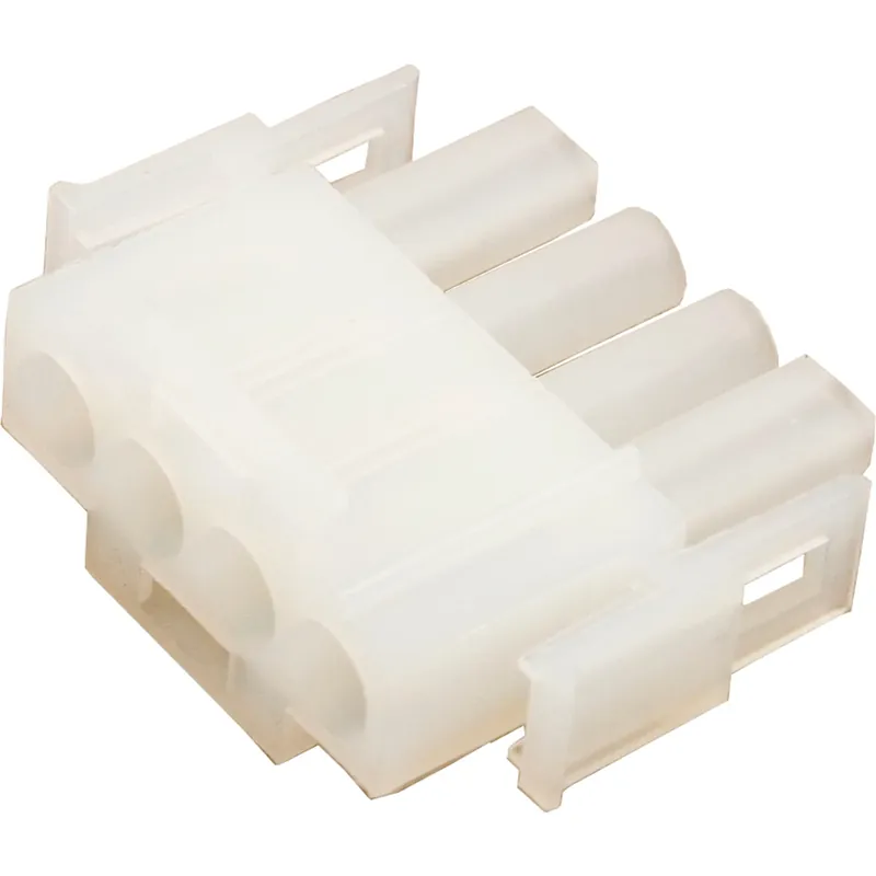 Hassle-Free Returns Plug Housing, Male, AMP, 4 Pin