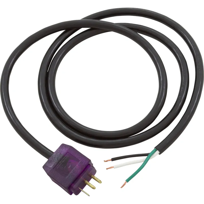 Limited Time Blower Cord, Hydro-Quip, Molded/Lit, 48, Violet