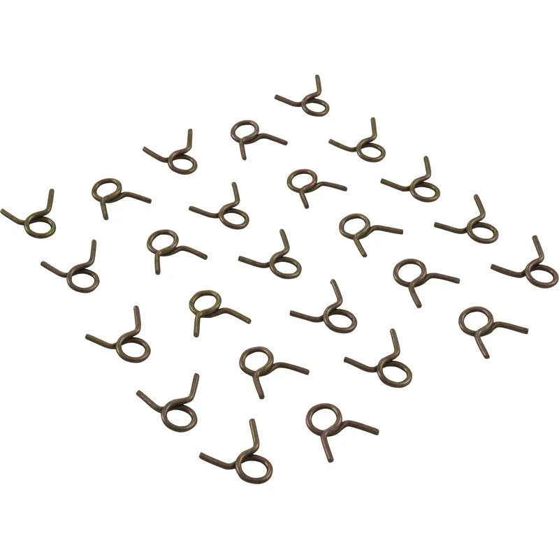Tubing Clamp, 0.500" Ideal OD, single Wire, Quantity 25 Latest