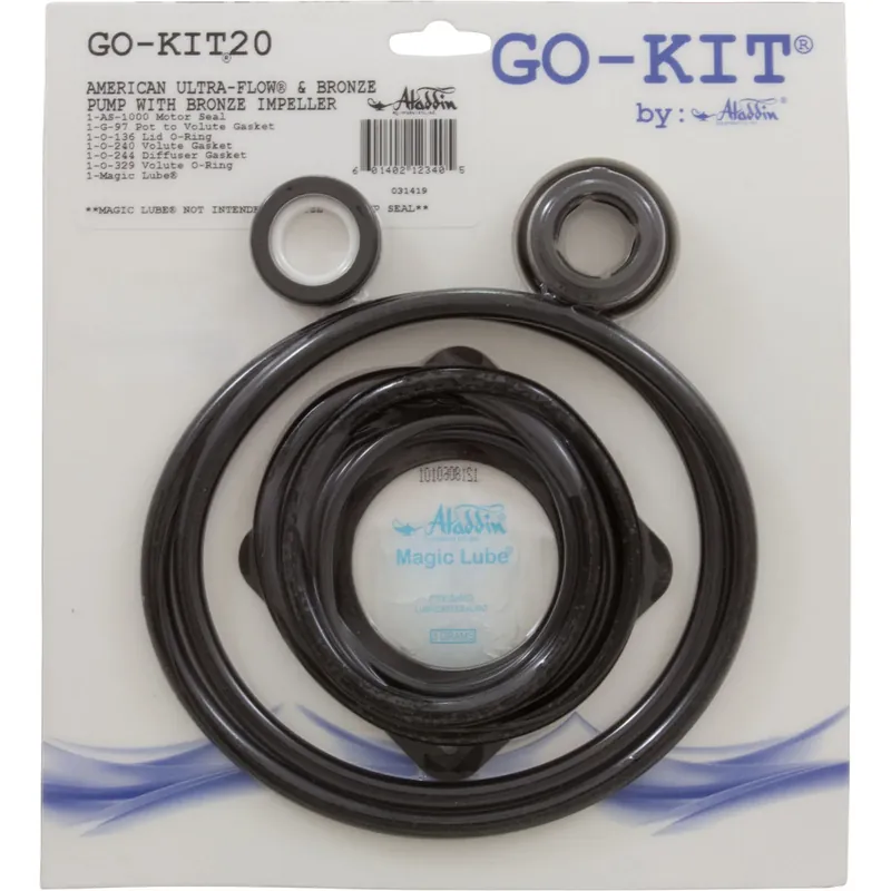 Go-Kit 20, American Ultra-Flow/Bronze Pump Final Sale