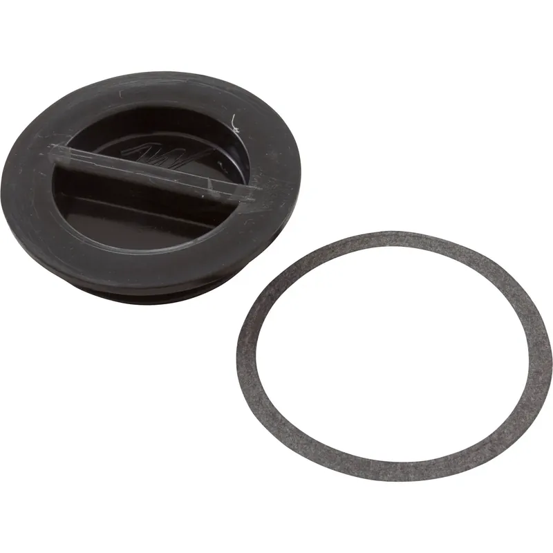 Flush Plug 1 1/2" W/Gasket- Black Limited Time