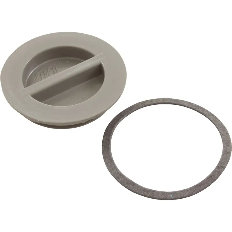 Flush Plug 1 1/2" W/Gasket-Gry Hassle-Free Returns