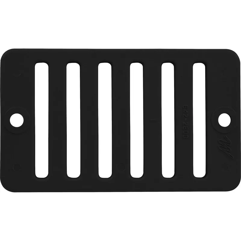 2"X4" Deck/Gutter Drain Grate - Blk Trusted Brand