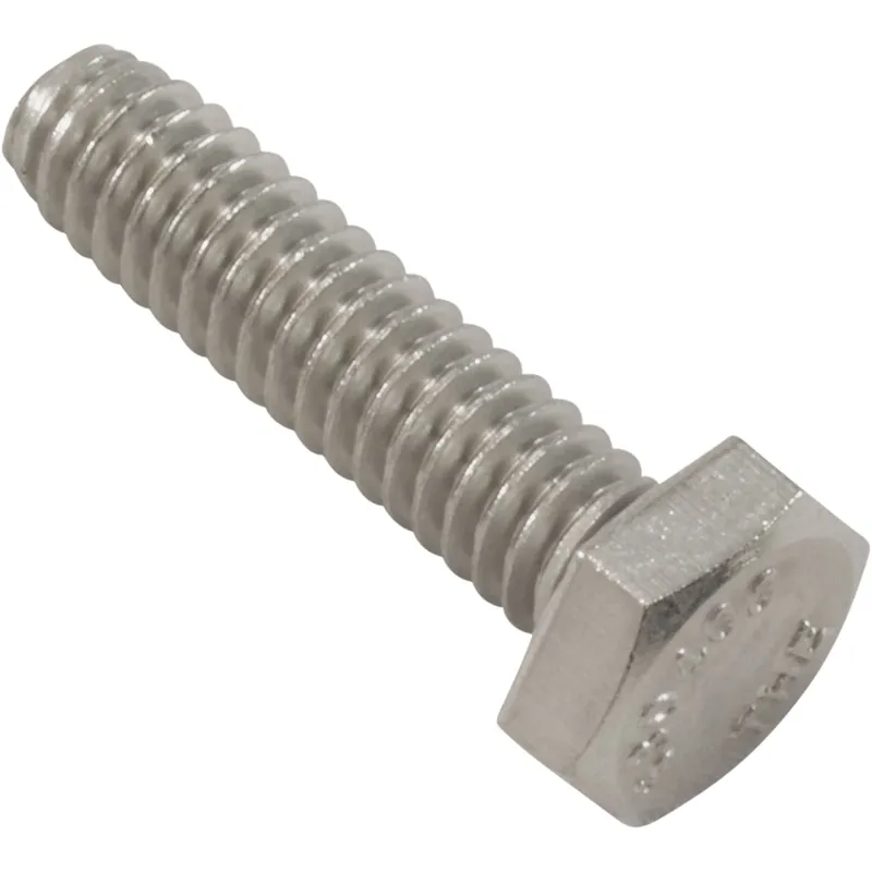 New Arrival Hex Bolt, 1/4-20 X 1" Stainless(2 Req), Waterfall