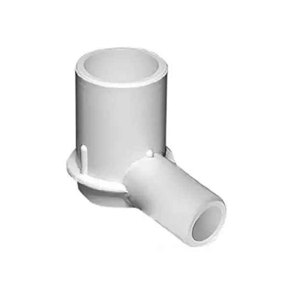 Mega Sale Fitting, PVC, Smooth Barb Ell Adapter, 90°, 3/4"SB x 1"Spg : 411-3480